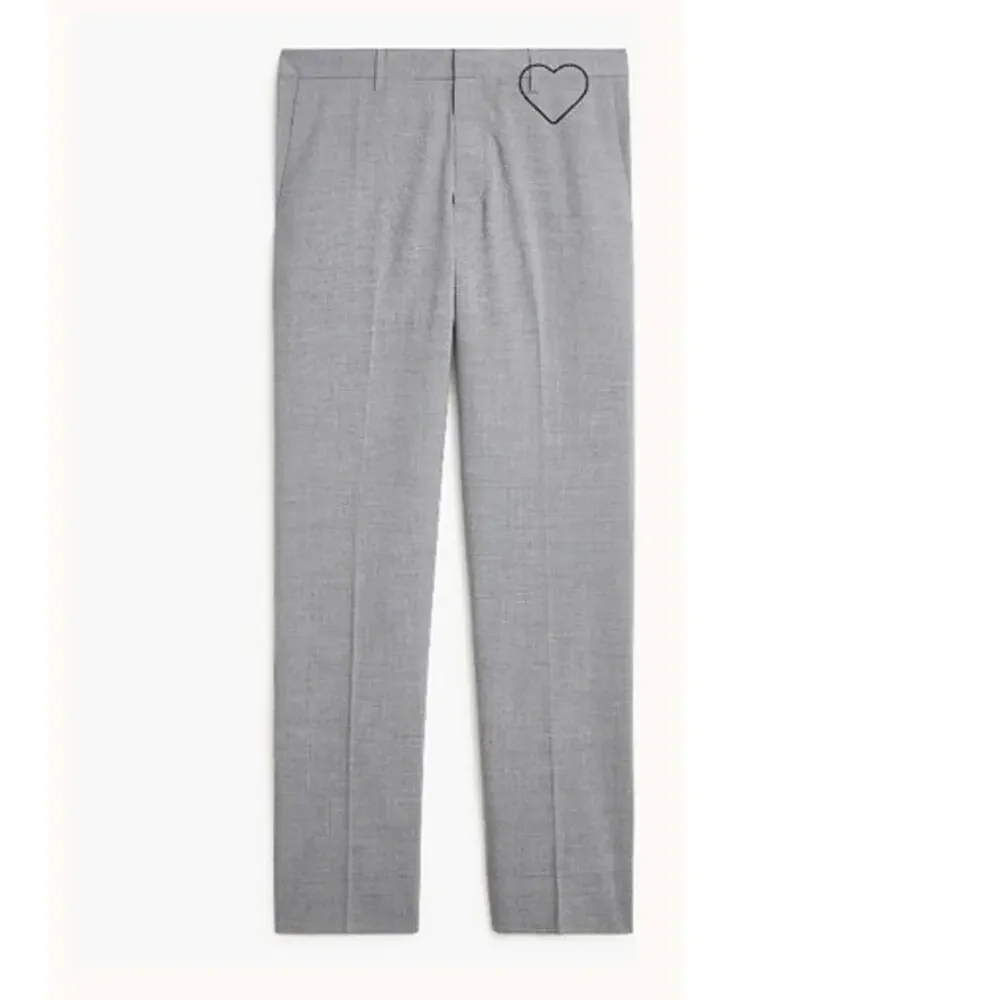 NWT J. Crew Thompson Suit Pant In Four-Season Wool Blend Gray 30/32